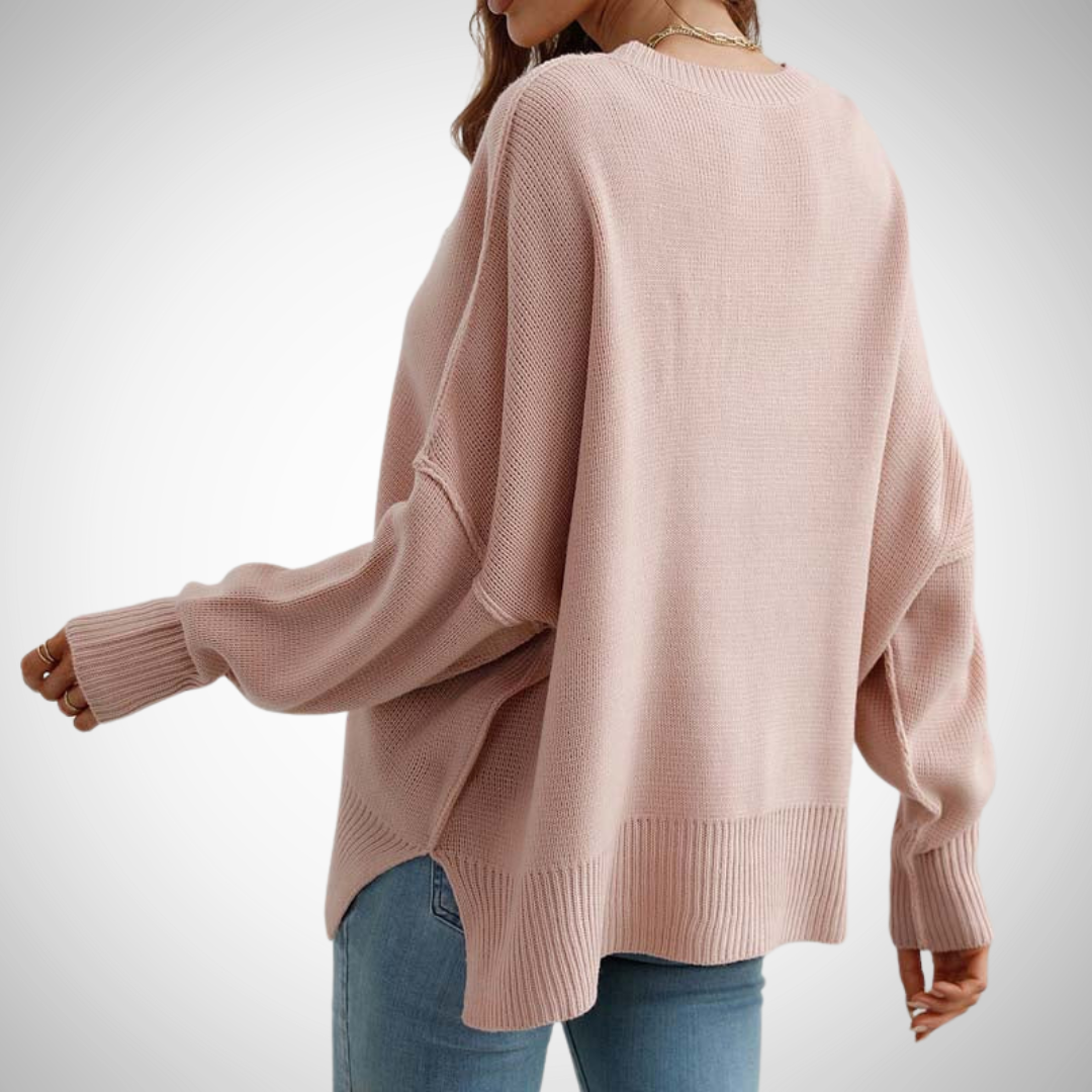 Drune | Solides Strickpullover Für Frauen