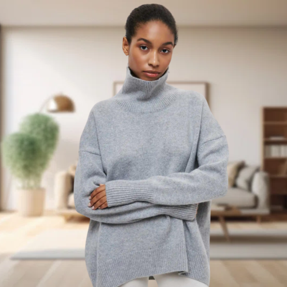 Drune | Klassischer Damen Rollkragenpullover