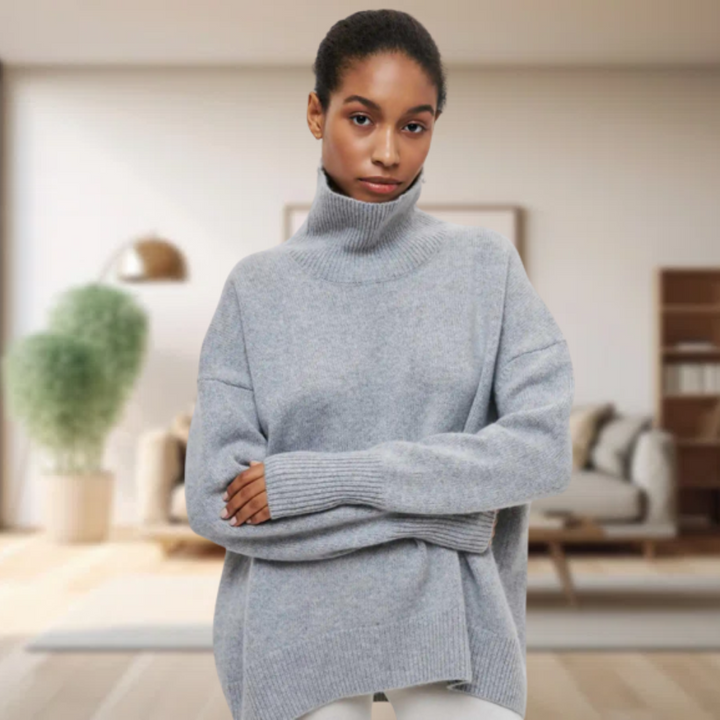 Drune | Klassischer Damen Rollkragenpullover