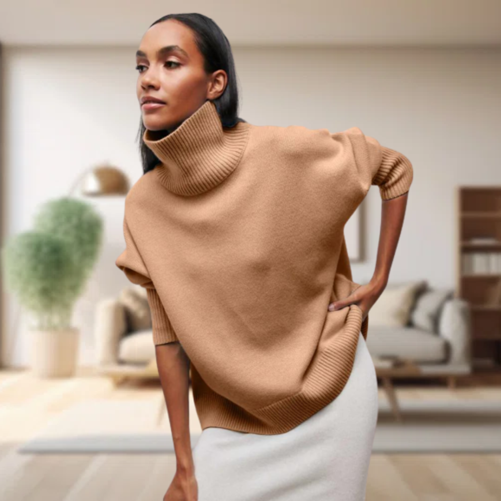 Drune | Klassischer Damen Rollkragenpullover