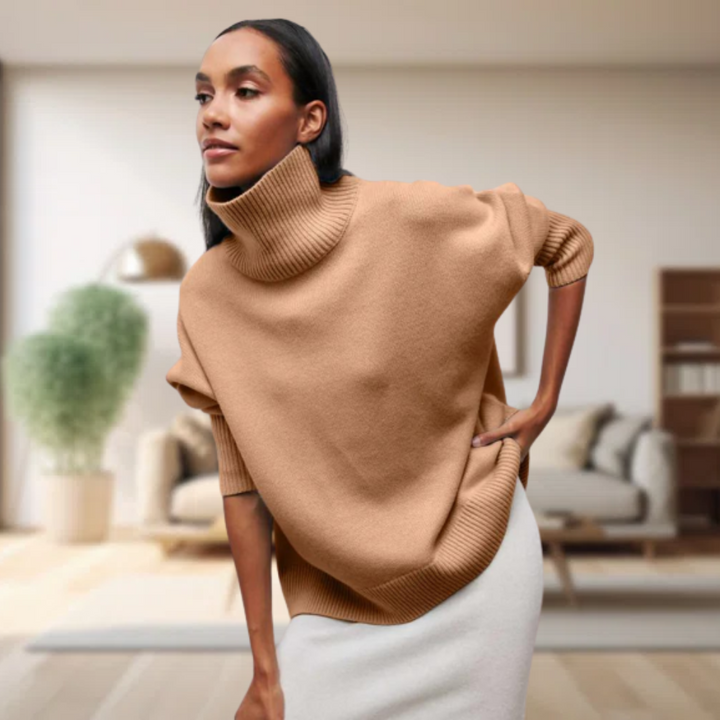 Drune | Klassischer Damen Rollkragenpullover