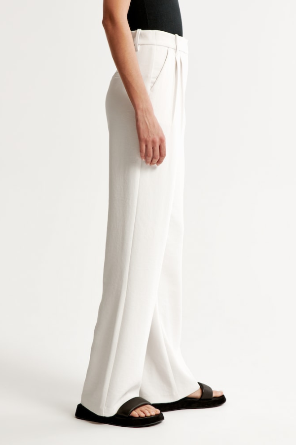 Drune | Hose mit Weitem Bein Vielseitige Eleganz