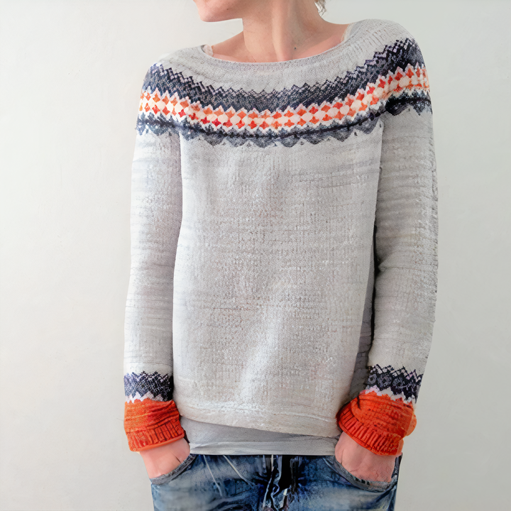 Drune | Gemütlicher Bootskragen-Pullover