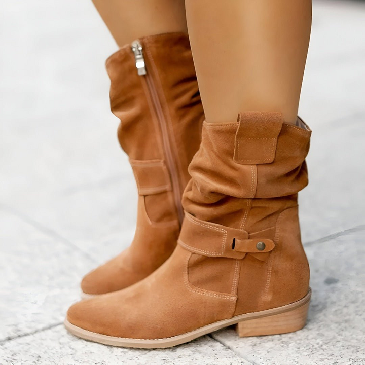 Drune | Stiefel Im Barrel Stil für Frauen