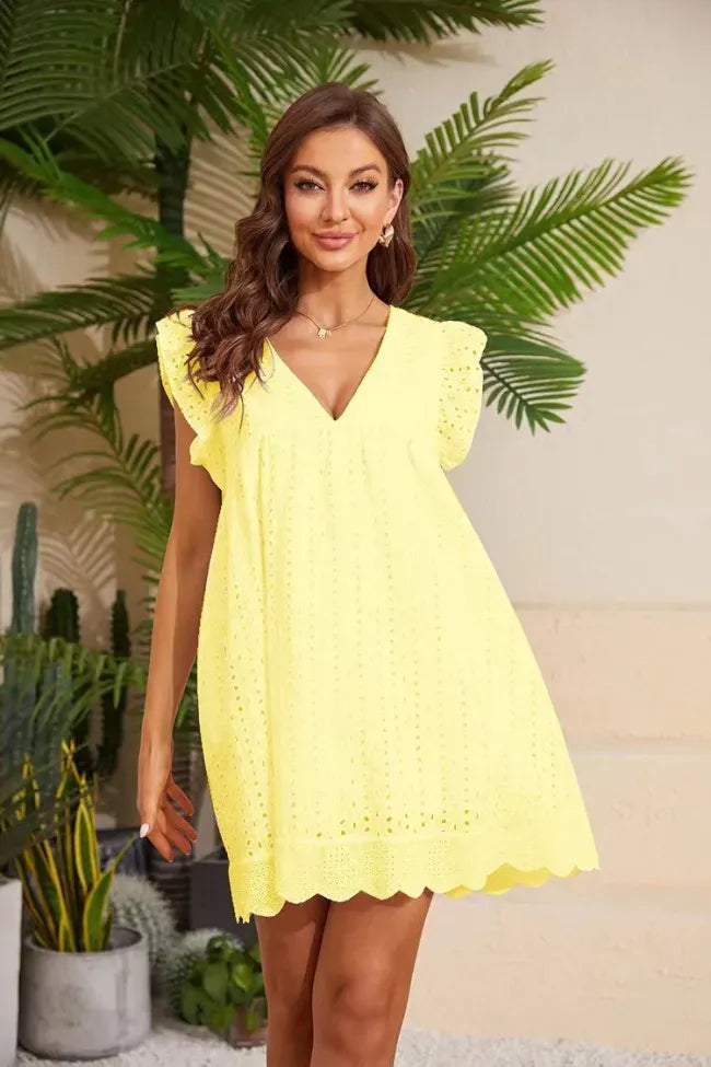 Drune - Besticktes Sommerkleid