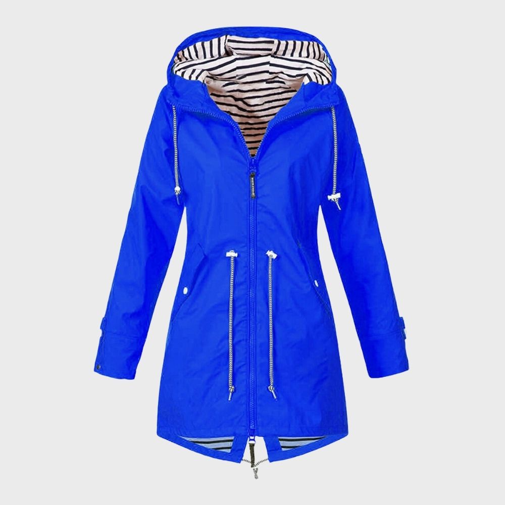 Drune | Trendy Lange Regenjacke für Damen Carina