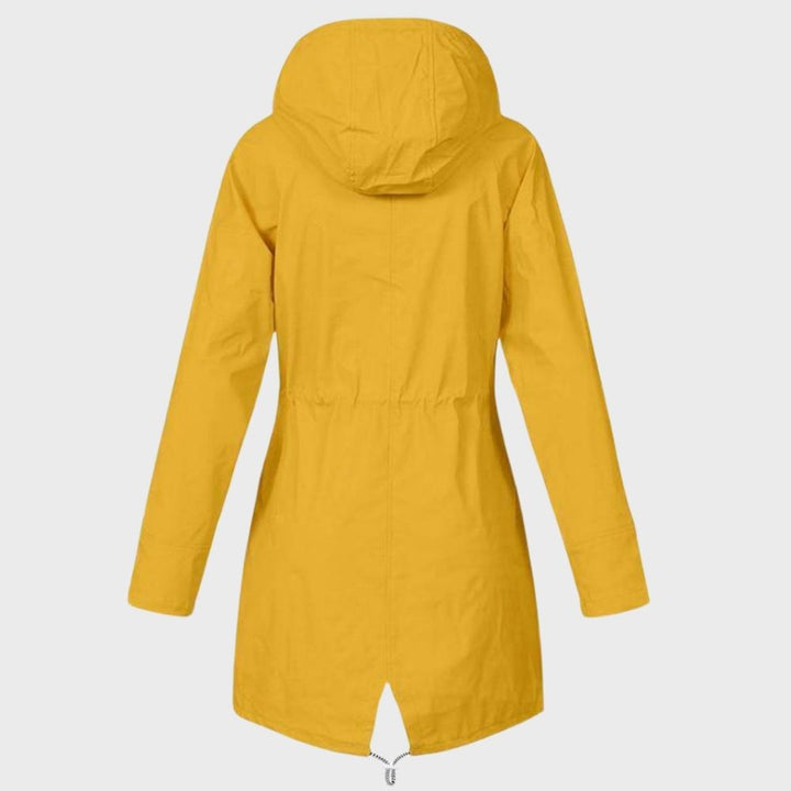 Drune | Trendy Lange Regenjacke für Damen Carina