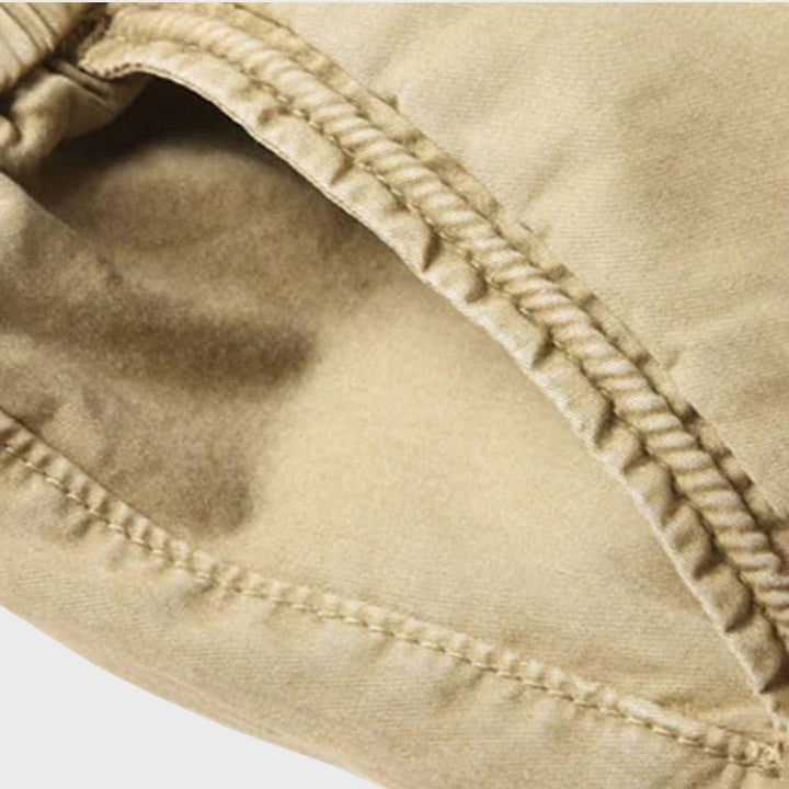 Drune | Cargohose Jogger - Bequeme Freizeithose mit elastischem Bund & Taschen im Utility-Style