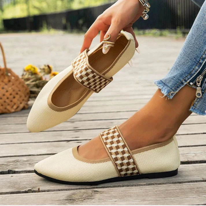Drune - Entspannte Ballerina-Schuhe