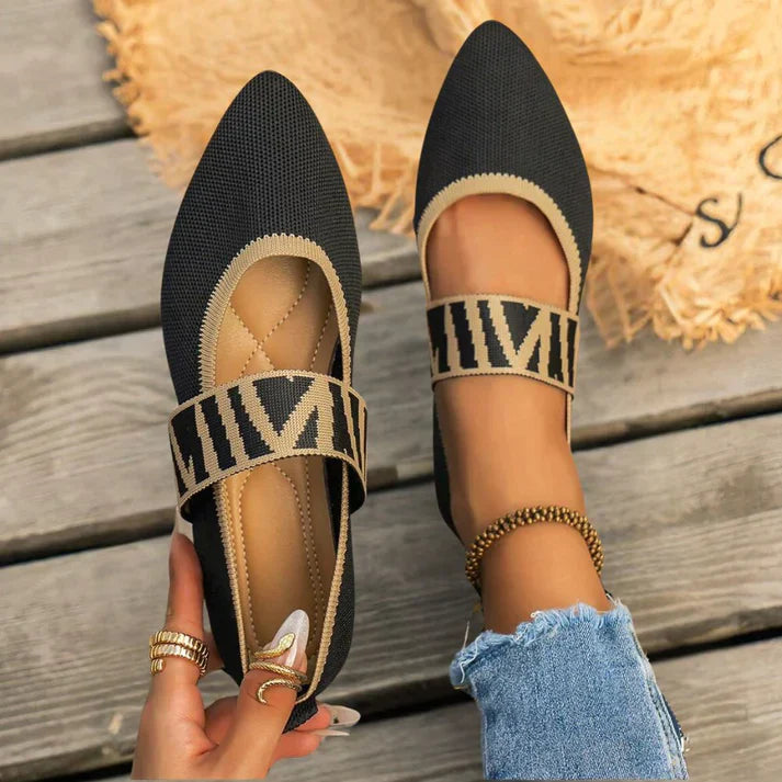 Drune - Entspannte Ballerina-Schuhe