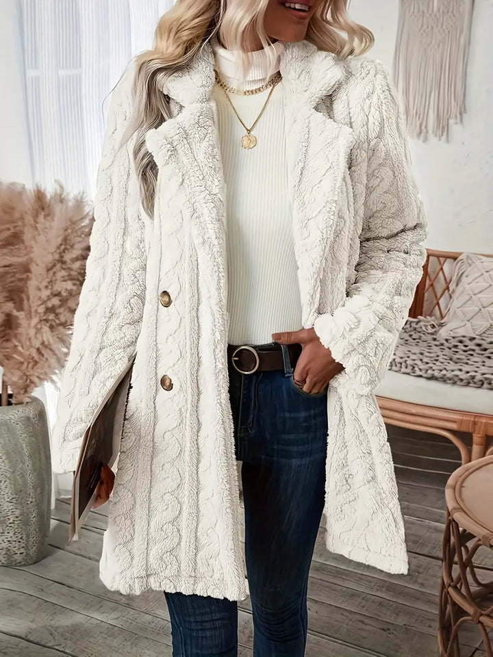 Drune | Teddy Jacke mit Langen Ärmeln