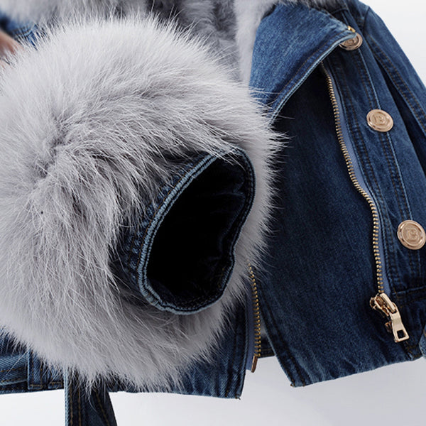 Drune | Valentina Rossi Premium Denim Jacke