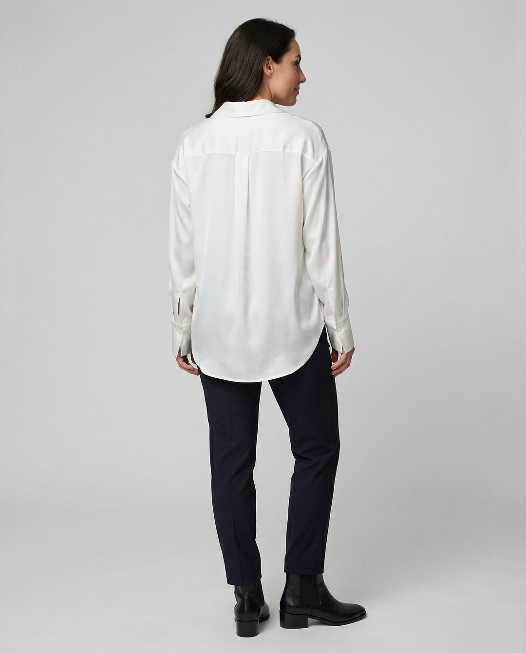 Luxuriöse Elegante Seidenbluse Damen | Drune