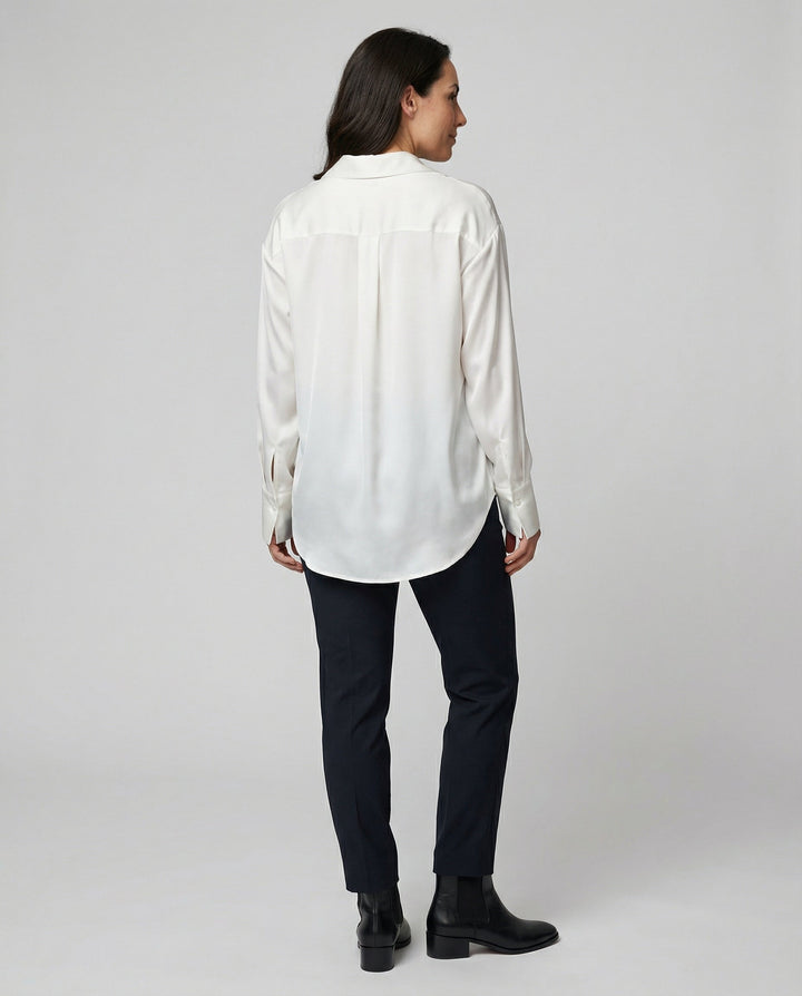 Luxuriöse Elegante Seidenbluse Damen | Drune