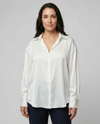 Luxuriöse Elegante Seidenbluse Damen | Drune