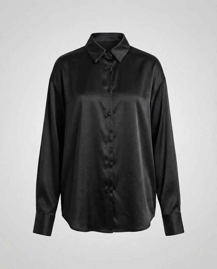Luxuriöse Elegante Seidenbluse Damen | Drune