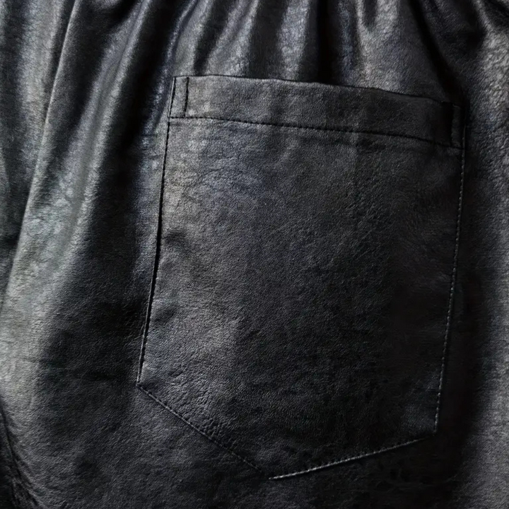 Drune | Herren Leder Cargo Hose