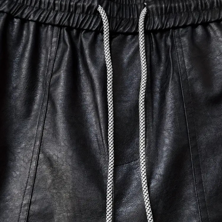 Drune | Herren Leder Cargo Hose