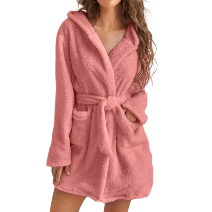 Drune | Kurze Bademantel Für Damen Im Modernen Stil