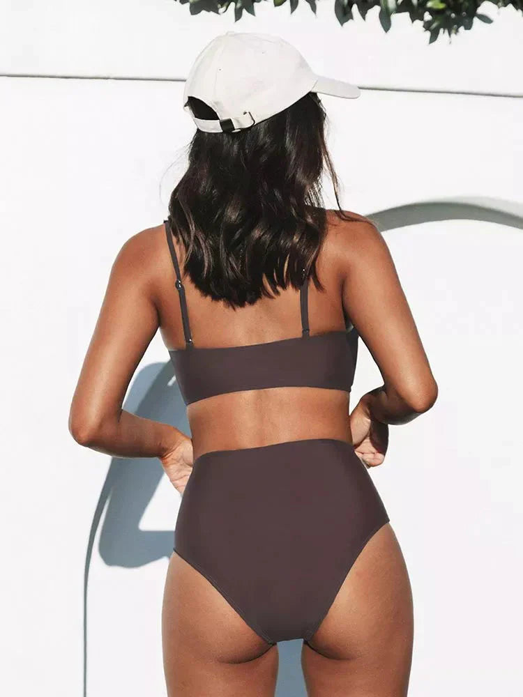 Drune | Bikini-Set | High-Waist-Bikinis sind die besten Strandoutfits für diesen Sommer