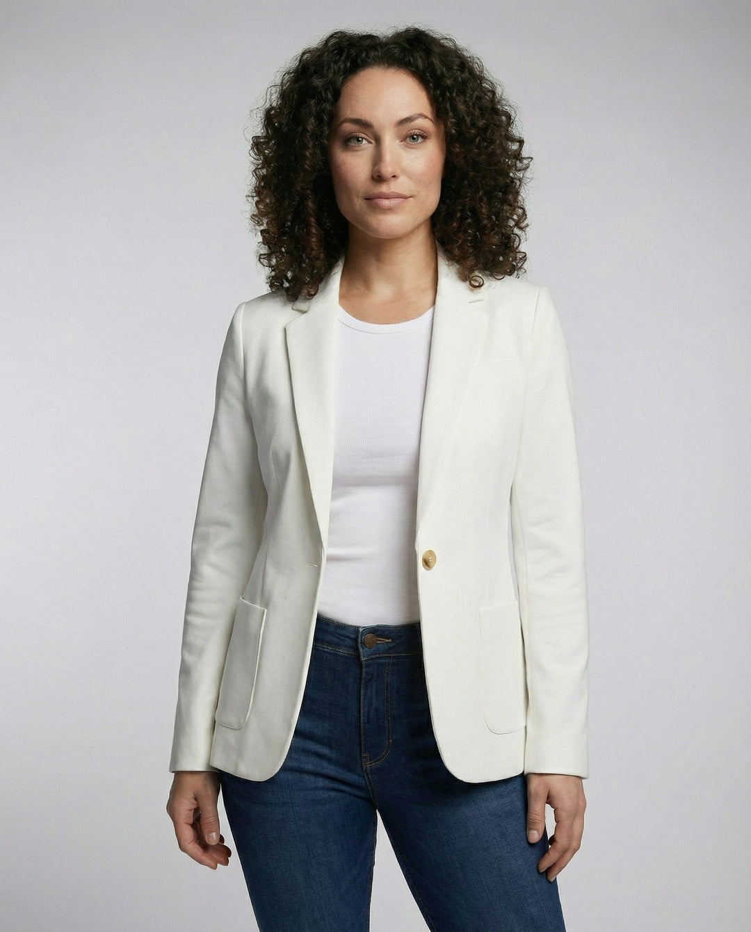 Damen Eleganter Langärmeliger Blazer | Drune