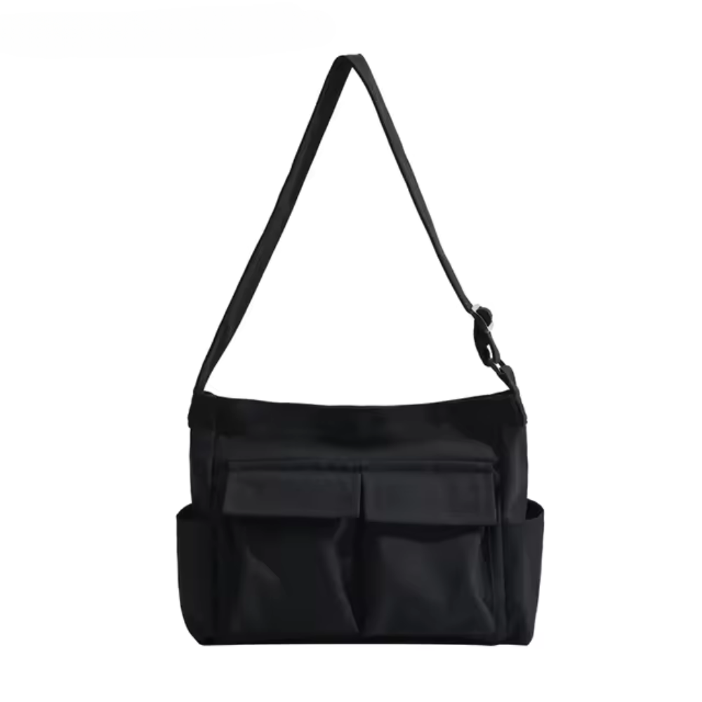 Drune | Schultertasche mit Faltendesign