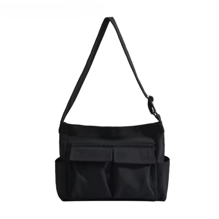 Drune | Schultertasche mit Faltendesign