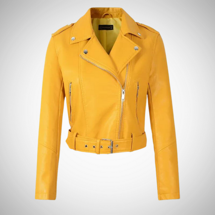 Drune | Vegan Leder Bikerjacke Für Frauen Stylisch und Nachhaltig