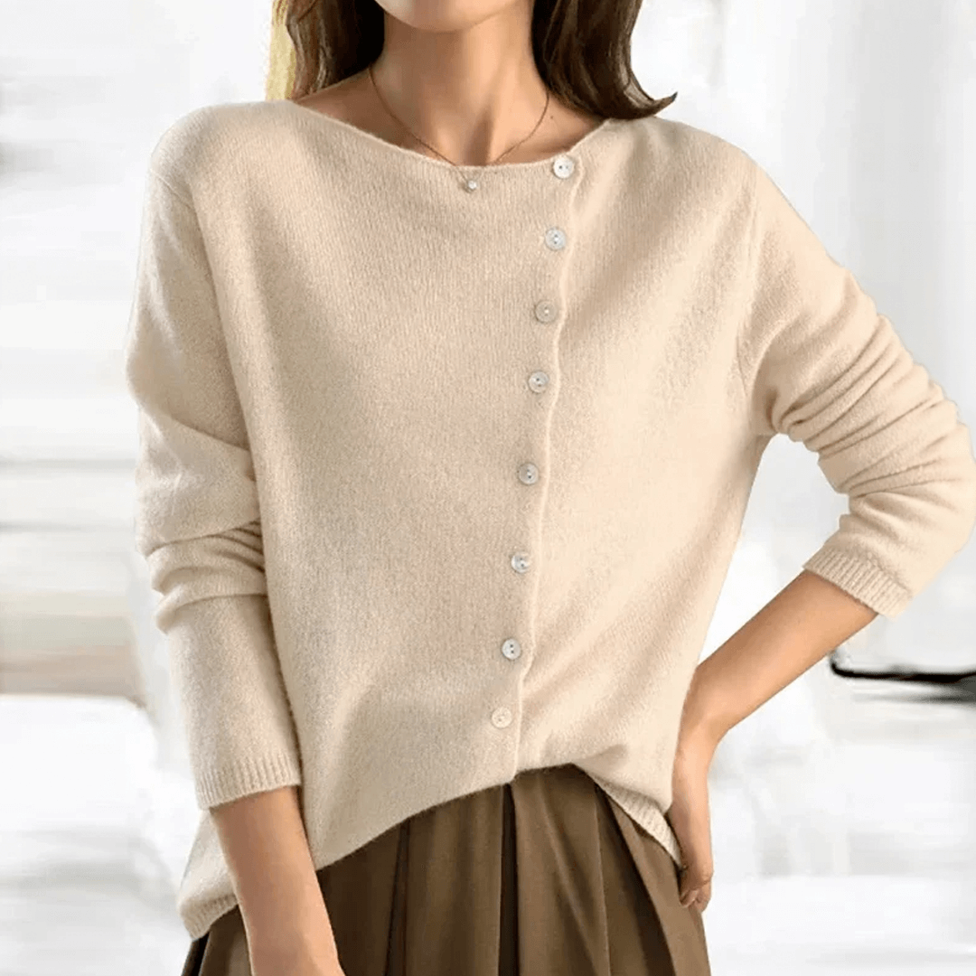 Drune | Knopf Pullover Damen - Stilvolle Pullover für Herbst und Winter