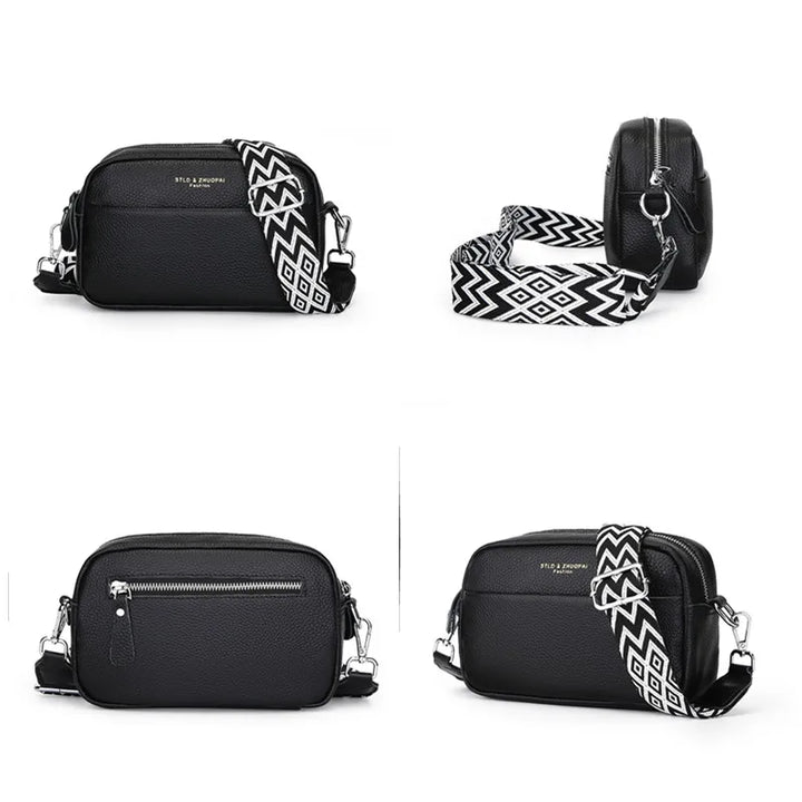 Leder Crossbody Handtasche