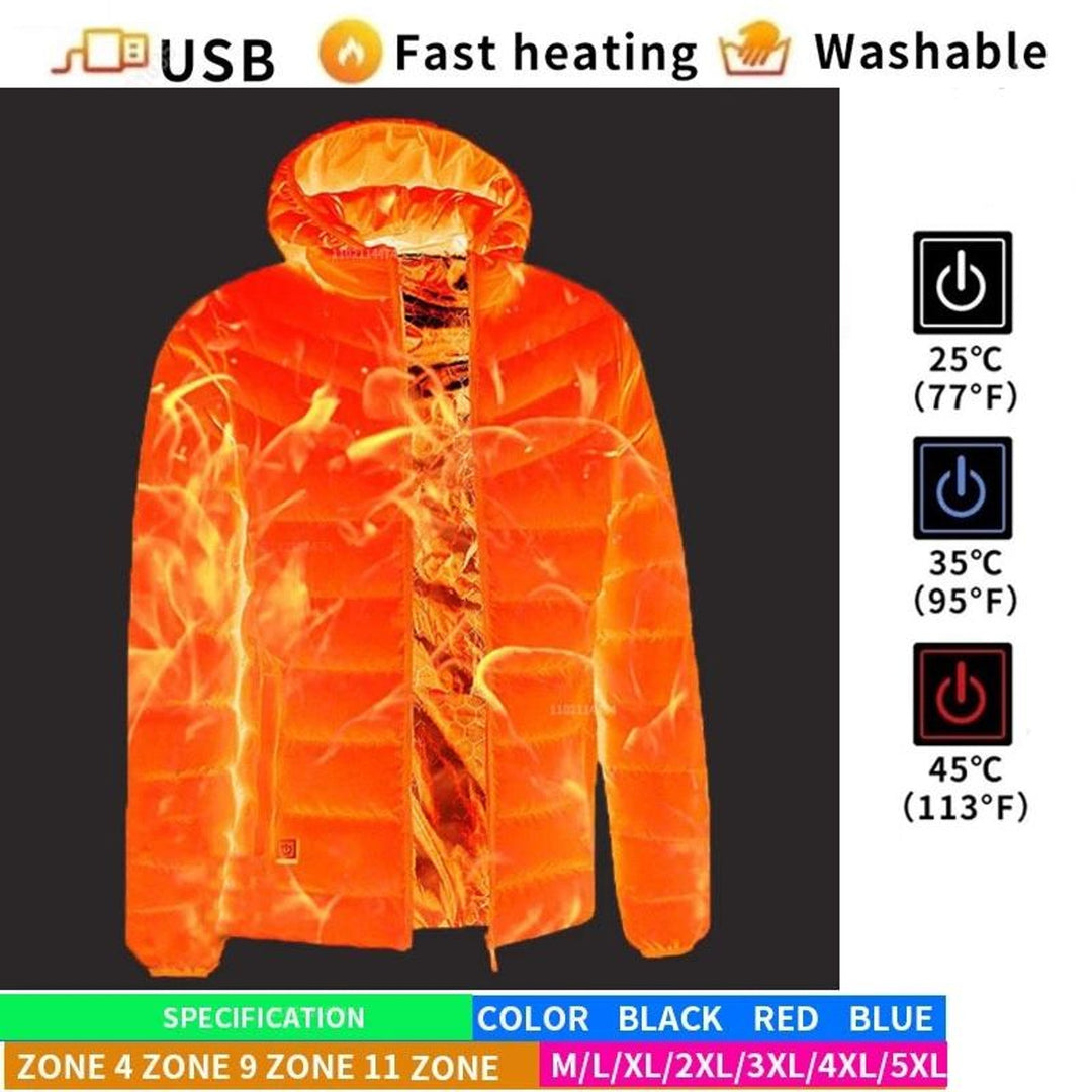 Drune | Jacke Kapuze Puffer Daunenjacke