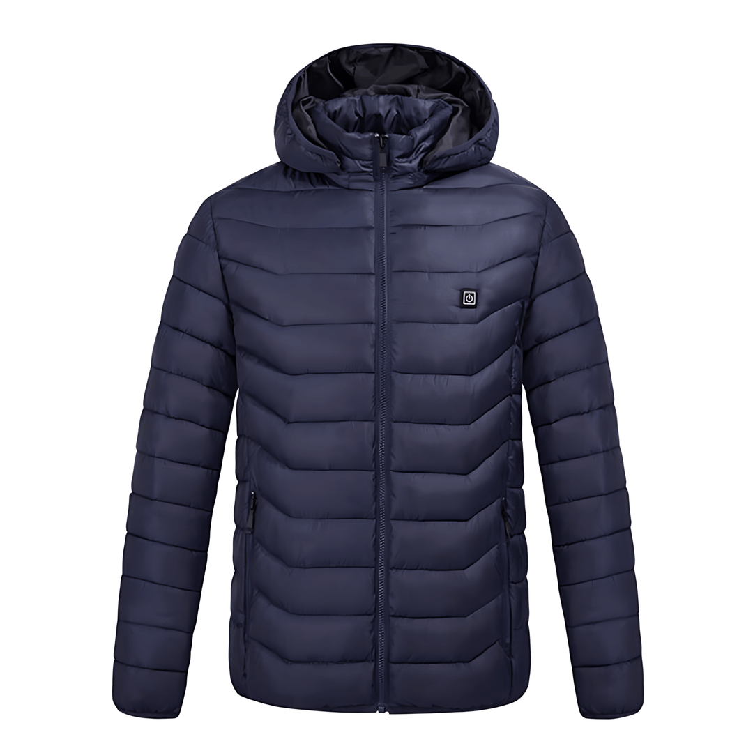 Drune | Jacke Kapuze Puffer Daunenjacke