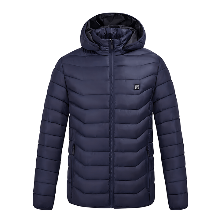 Drune | Jacke Kapuze Puffer Daunenjacke