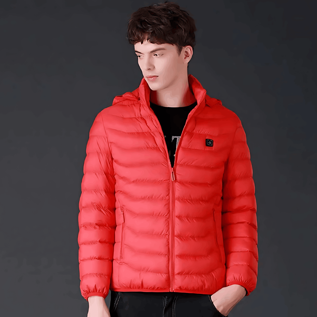 Drune | Jacke Kapuze Puffer Daunenjacke
