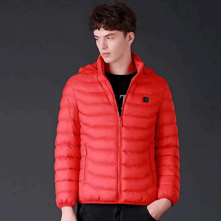 Drune | Jacke Kapuze Puffer Daunenjacke