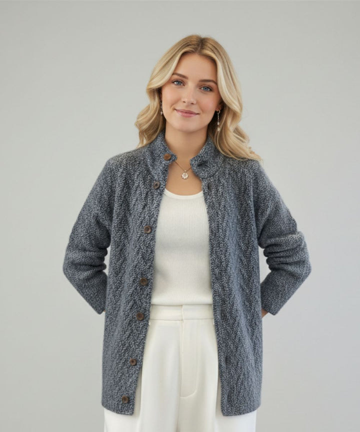 Drune | Damen Cardigan Elegant und Lässig Komfort und Eleganz Im Alltag