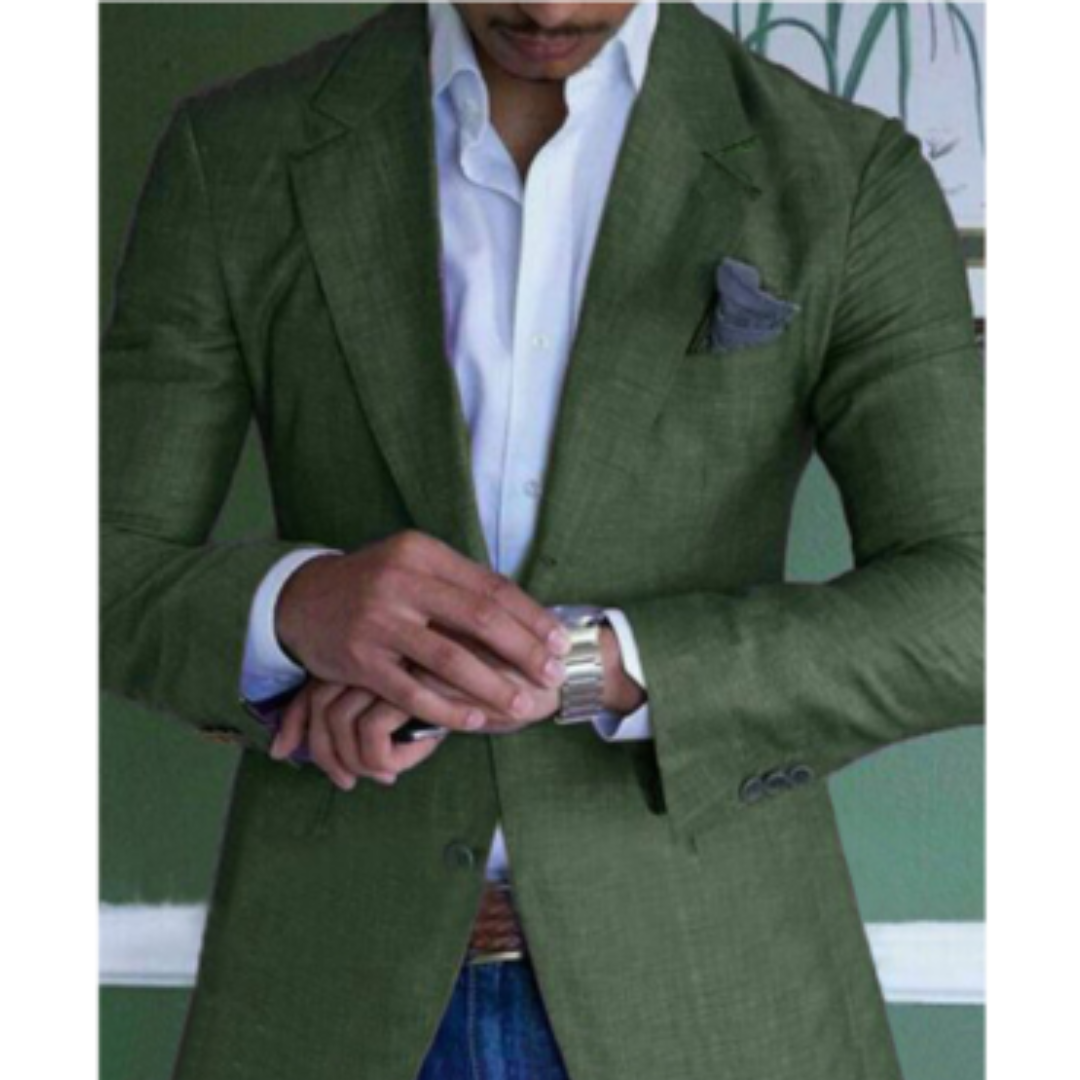 Drune | Blazerjacke Herren Schlanker Schnitt