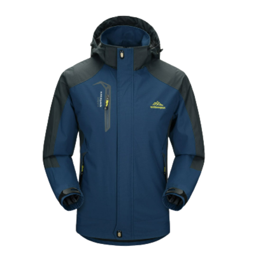 Drune | Winterjacke mit Kapuze für Herren Outdoor