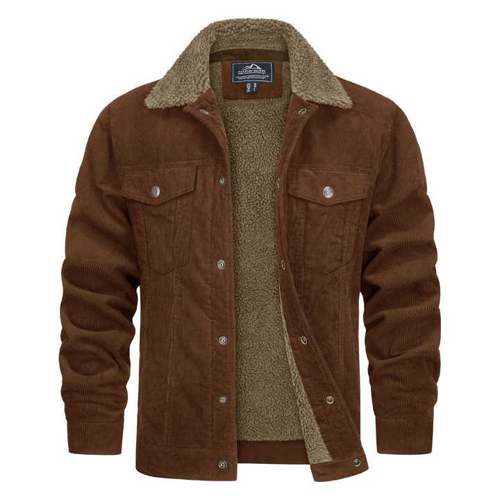 Drune | Warme Winterjacke für Herren Knöpfen