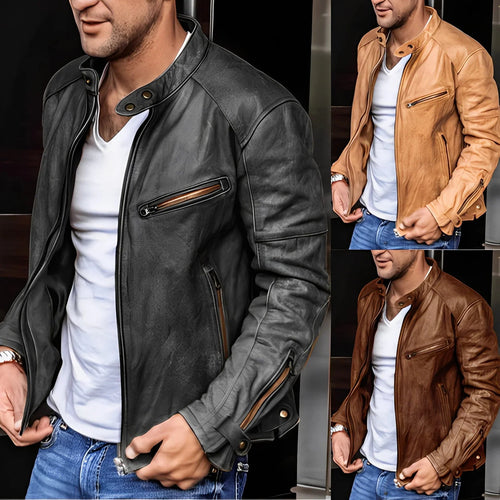 Drune | Elegante, wasserdichte Herren-zip-Jacke