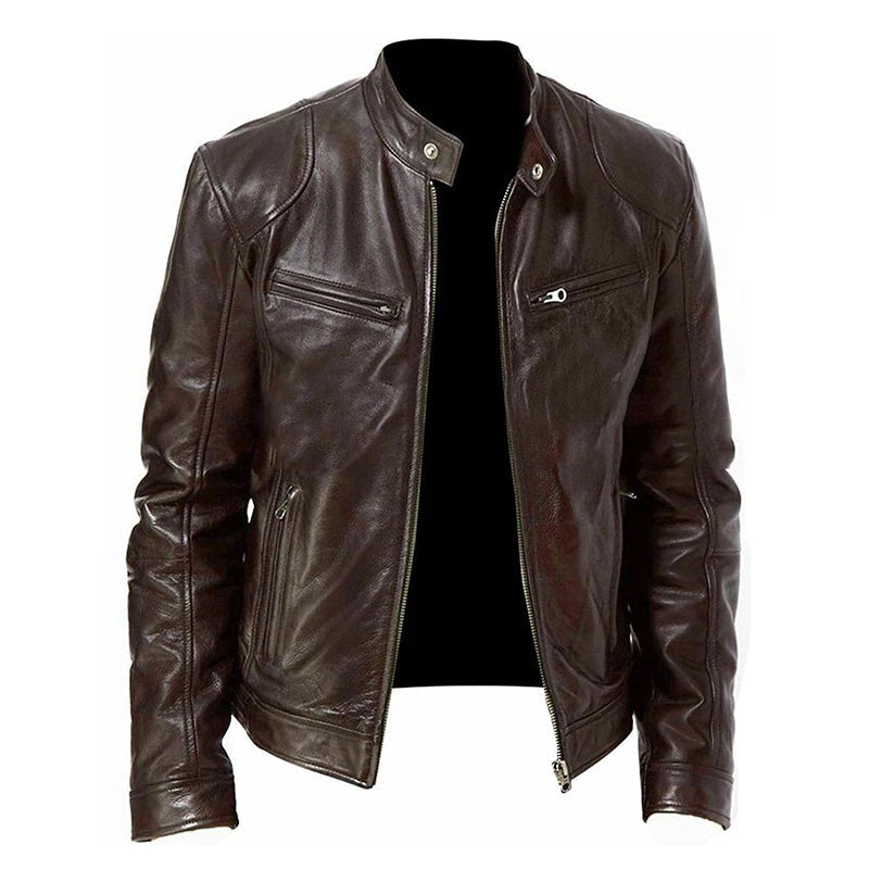 Drune | Elegante und hochwertige Motorradjacke für Herren Casual
