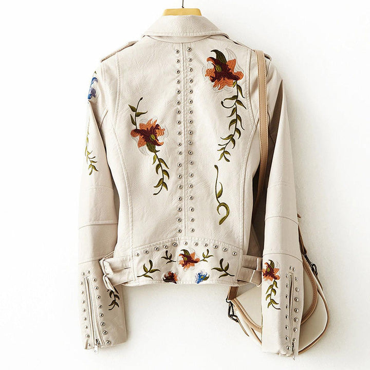 Drune | Weinlese Floral Print Button up Jacke Für Frauen