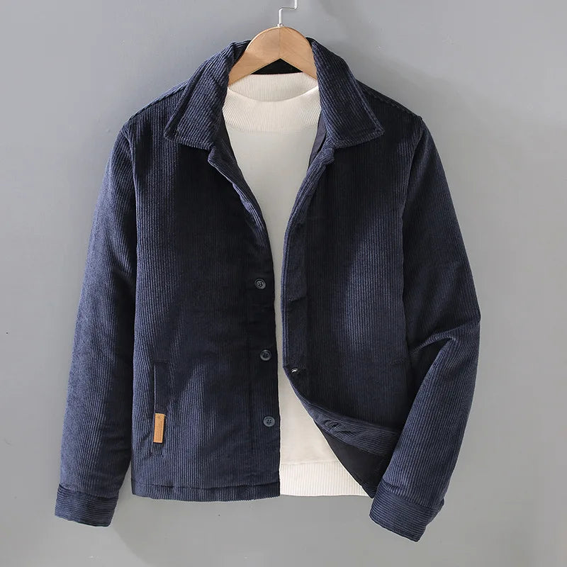 Drune | Vintage Herrenjackett aus Cord mit Futter
