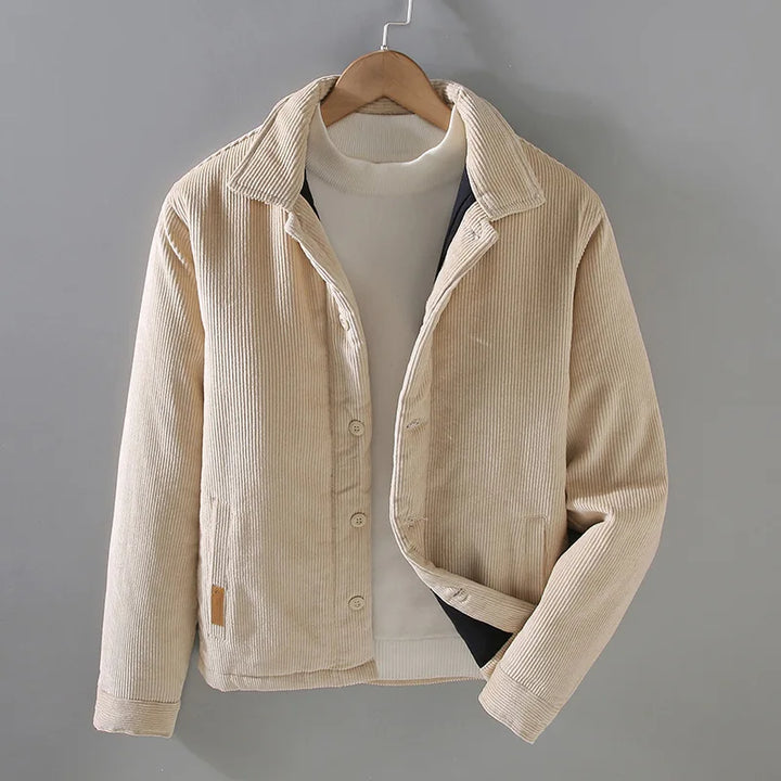 Drune | Vintage gepolsterte Cordjacke