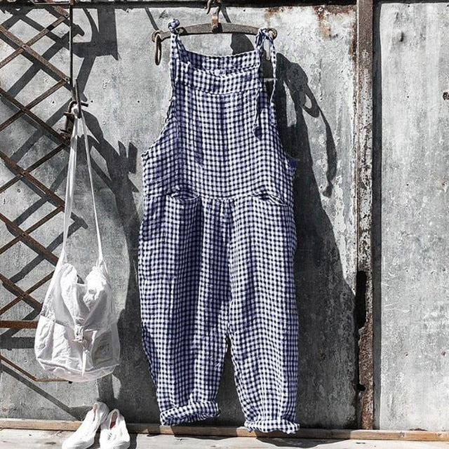 Drune | Trendiger Leinen-Jumpsuit