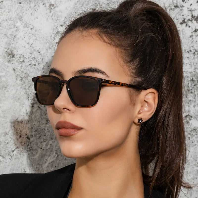 Drune | Weinlese Quadratische Damen Sonnenbrille