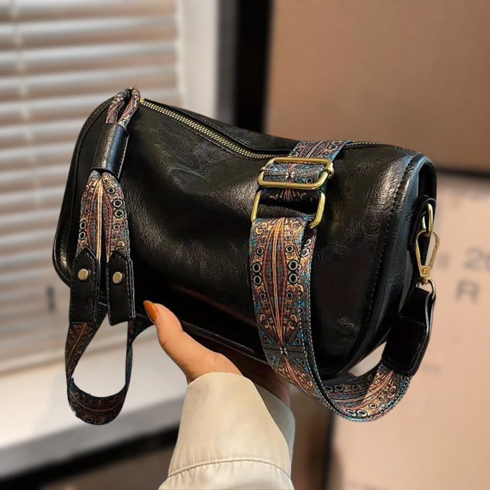 Drune | Vintage Damentasche mit Verstellbarem Riemen und Luxuriöser Verarbeitung