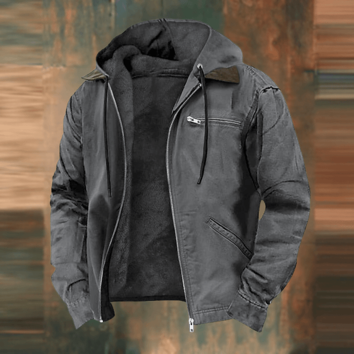 Drune | Vintage Jacke für Herren - Mittel-lang