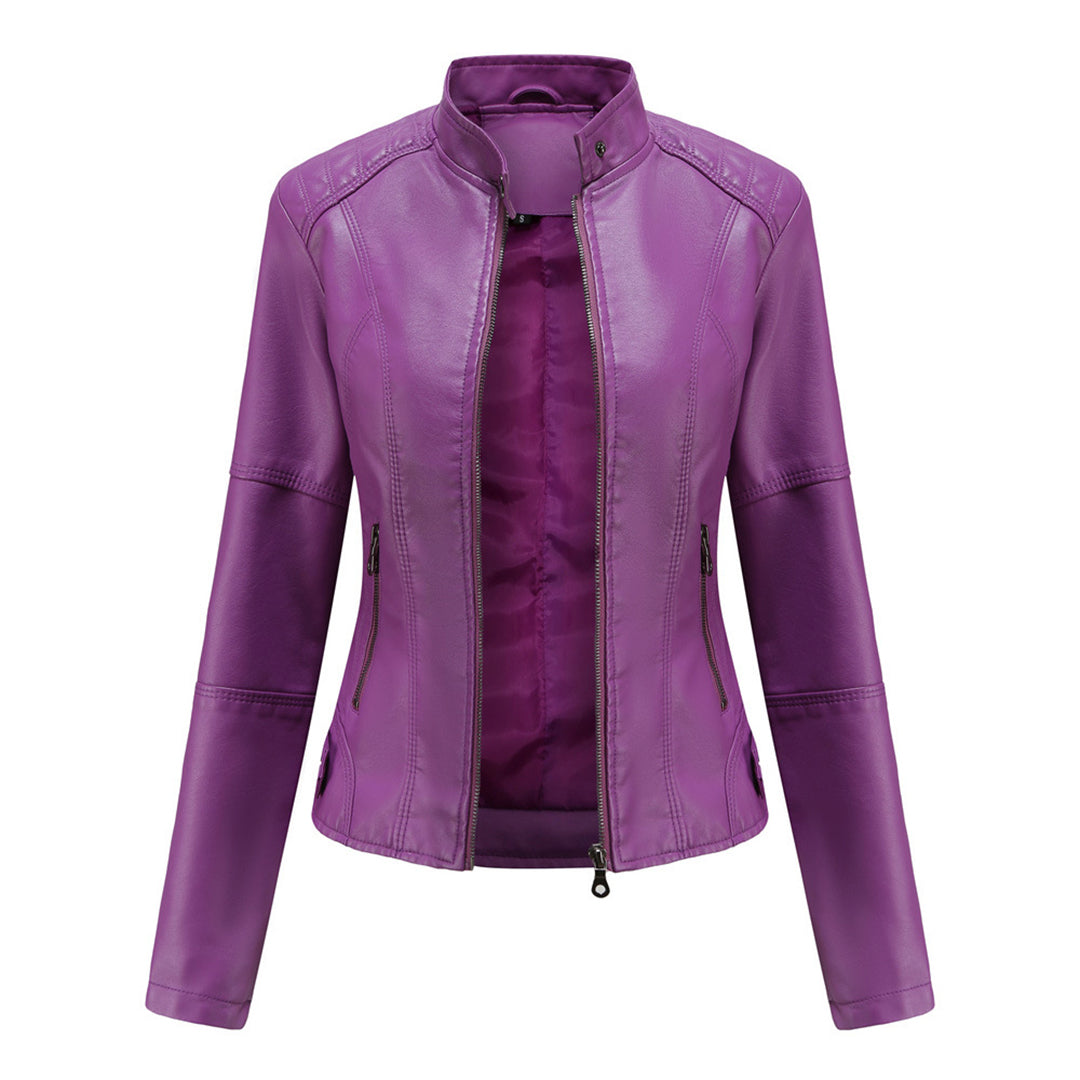 Drune | Zeitlose Lederjacke für Frauen