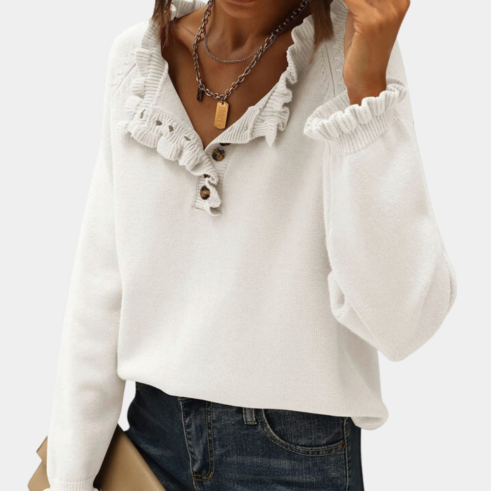 Drune | Moderner Pullover Für Damen Mit Schlichtem Stil